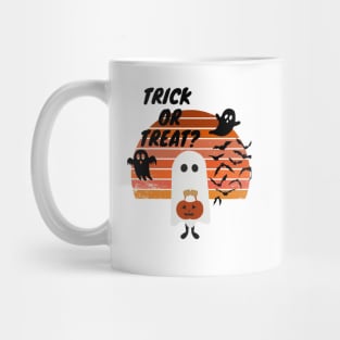 Trick or treat halloween scary evil pumpkin funny pumpkin head Mug